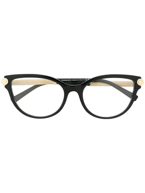 versace glasses frames cat eye