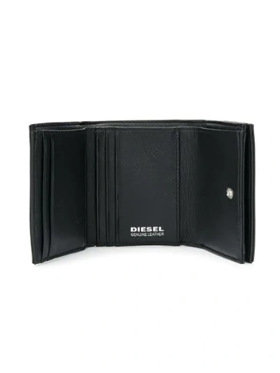 Shop Diesel Loretta Wallet In Black