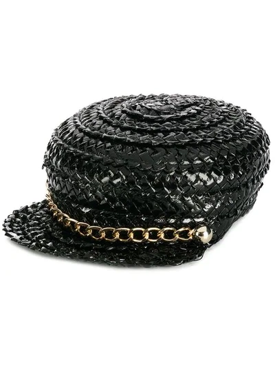 Shop Eugenia Kim Sabrina Hat In Black