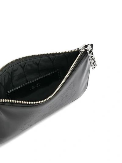 Shop Kenzo Zipped Coin Pouch In Black