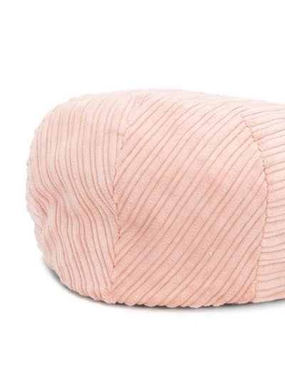 Shop Isabel Marant Baker Boy Cord Hat In Pink