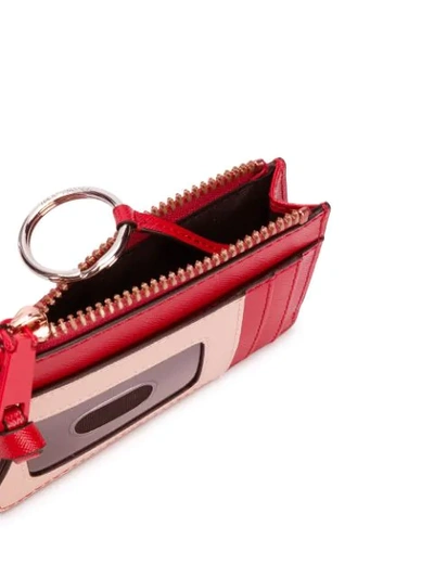 Shop Marc Jacobs Snap Shot Compact Wallet In Red