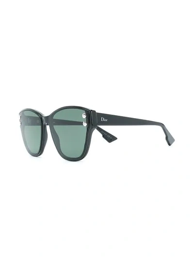 Shop Dior Addict Sunglasses In Black
