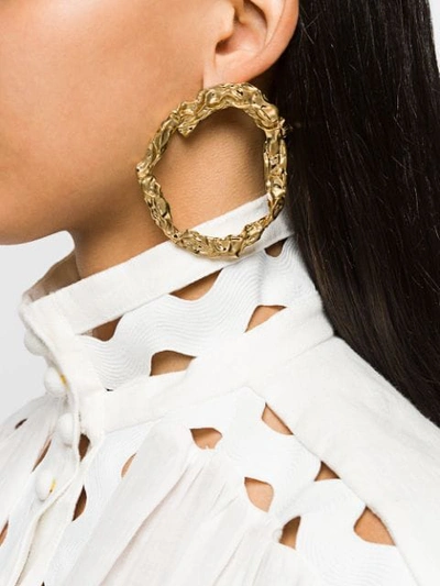 Shop Chloé Anouck Earrings In Gold