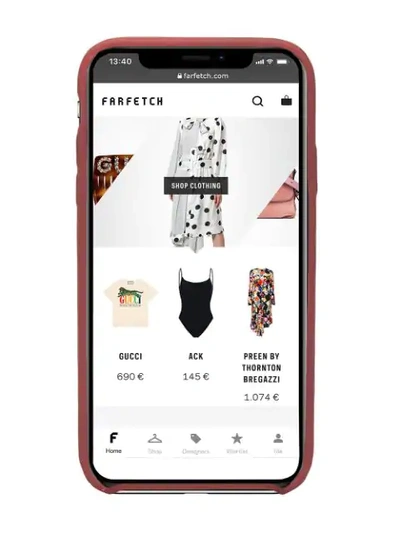 Shop Off-white Iphone Xr Phone Case In Red