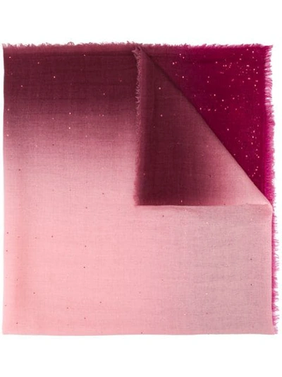 Shop Faliero Sarti Cashmere Blend Scarf In Pink