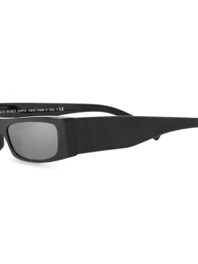 Shop Alain Mikli X Alexandre Vauthier Edwidge Sunglasses In Black