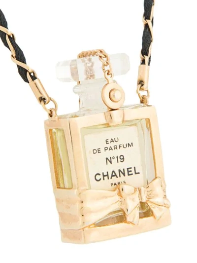 Pre-owned Chanel Cc Necklace In Black