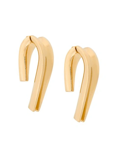 Shop Annelise Michelson Medium Heels Earrings - Gold