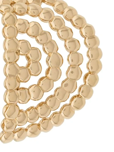 Shop Chloé Valeria Statement Cuff In Gold