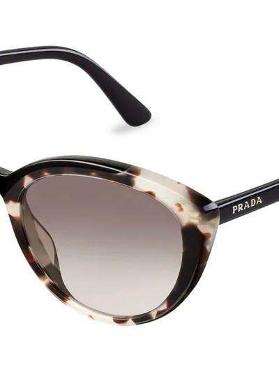 Shop Prada Ultravox Sunglasses In Black