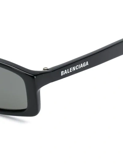 BALENCIAGA EYEWEAR NEO SQUARE SUNGLASSES - 黑色