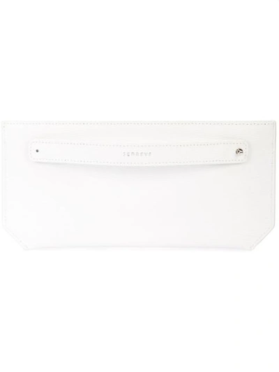 Shop Senreve Bracelet Pouch Bag In White