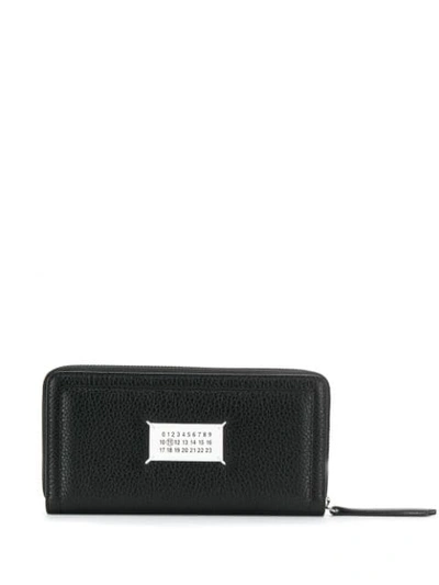 Shop Maison Margiela Minimal Wallet In Black
