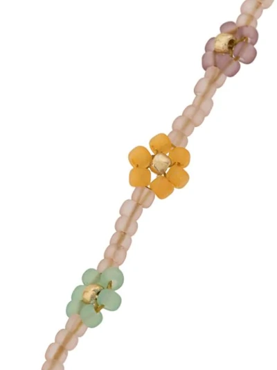 Shop Anni Lu 'petals' Bracelet - Neutrals