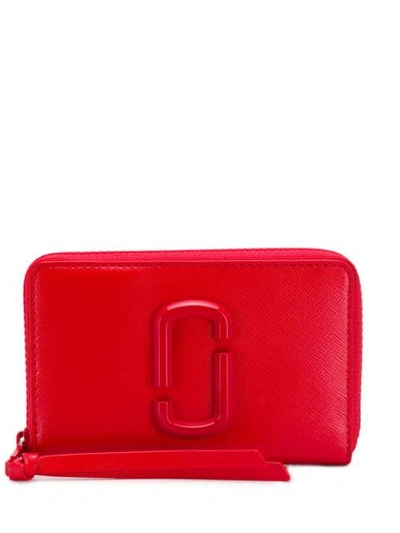Shop Marc Jacobs Kleines 'snapshot Dtm' Portemonnaie In Red