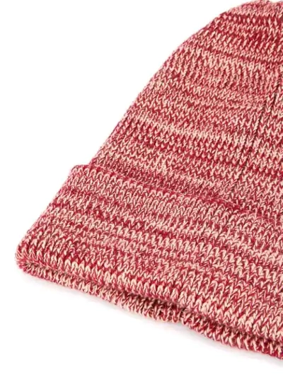 Shop 0711 Mottled Beanie In Red