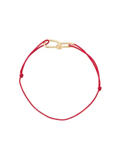 Shop Annelise Michelson Extra Small Wire Cord Bracelet - Red