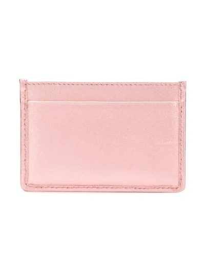 Shop Prada Logo Cardholder - Pink