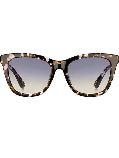 Shop Kate Spade Alexane Sunglasses In Brown