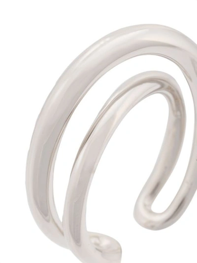 Shop Charlotte Chesnais Wraparound Ring In Metallic