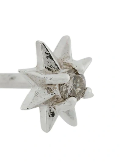 Shop Rachel Jackson Diamond Shooting Star Stid Earrings In Metallic