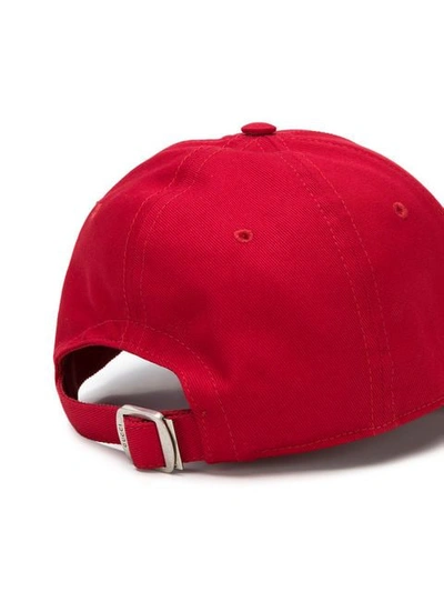 Shop Gucci Ny Yankees Baseball Cap In Red