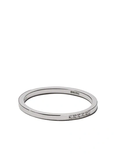 Shop Vanrycke 18kt White Gold And Diamond Mini Medellin Ring