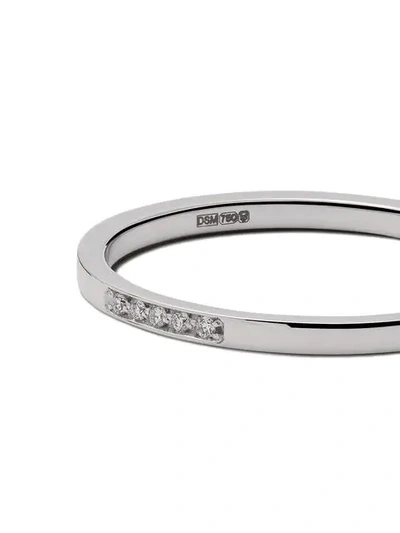 Shop Vanrycke 18kt White Gold And Diamond Mini Medellin Ring