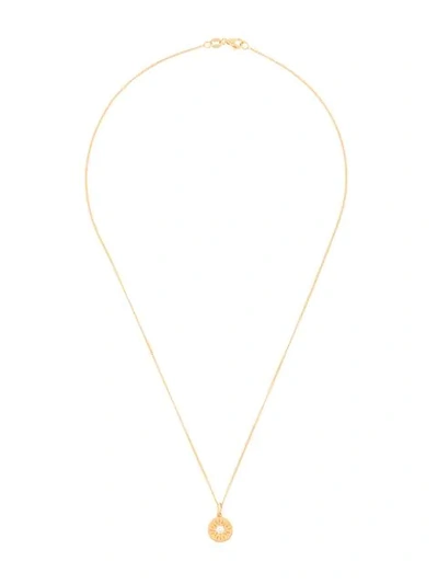 Shop Meadowlark Ursa Medium Necklace In Gold