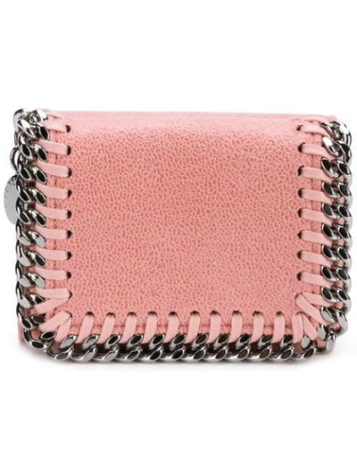 Shop Stella Mccartney Falabella Wallet - Pink