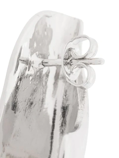 Shop Annelise Michelson Twirl Medium Earrings In Silver