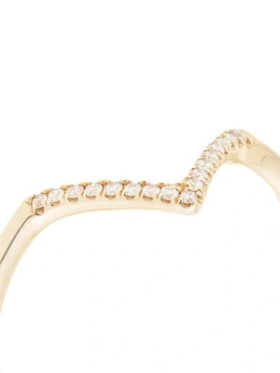 Shop Natalie Marie 14kt Yellow Gold Diamond Point Ring