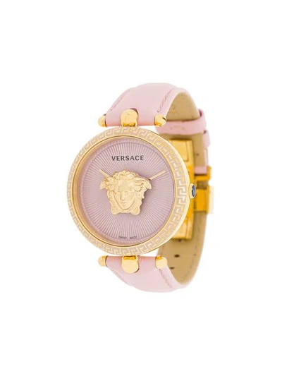 Shop Versace Palazzo Empire Watch - Pink