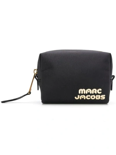 Shop Marc Jacobs Small Cosmetic Pouch In Black