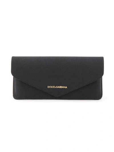 Shop Dolce & Gabbana Cuore Sacro Sunglasses In Black