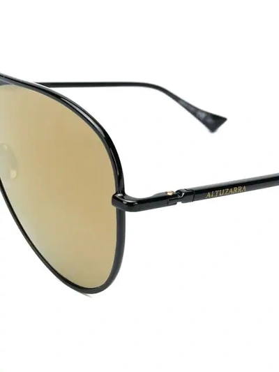 Shop Altuzarra Aviator Sunglasses In Black