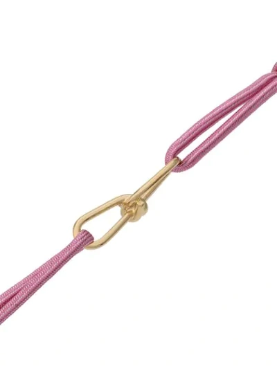 Shop Annelise Michelson Medium Wire Cord Choker In Pink