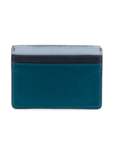 Shop Michael Michael Kors Small Card Wallet - Blue