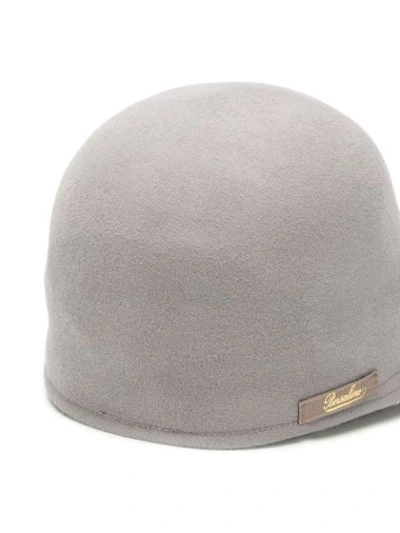 Shop Borsalino Equestrian Hat In Grey