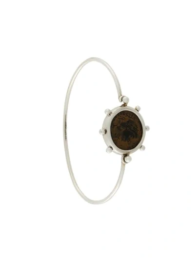 Shop Dubini Constantine Coin Bracelet - Metallic