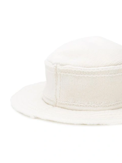 Shop Barrie Bucket Style Hat In White