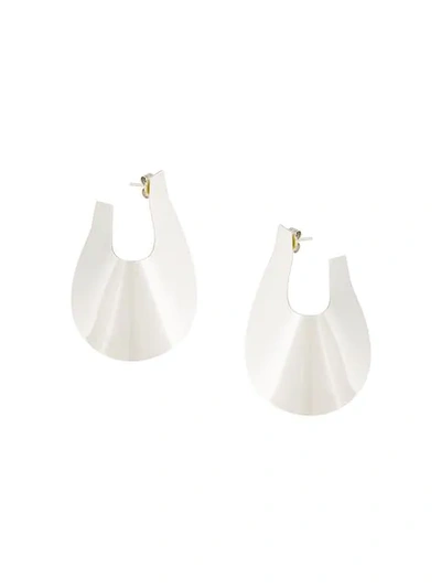 Shop Gaviria Small Anish Earrings - Metallic