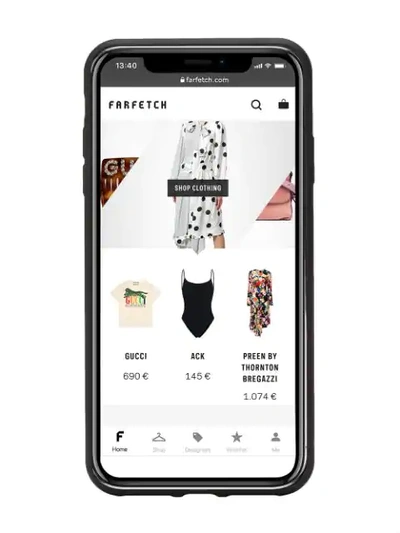 Shop Dolce & Gabbana Lily Print Iphone Xs Max Case In Black