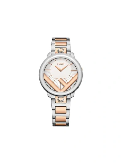 Shop Fendi Two-tone Run Away Watch - Silver