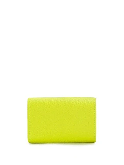 BALENCIAGA VILLE MINI WALLET - 黄色