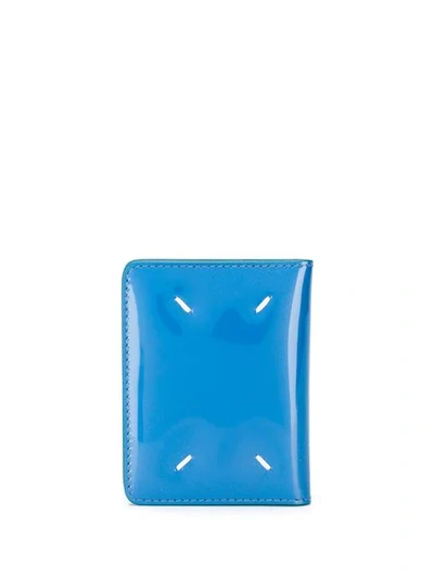 Shop Maison Margiela Patent Cardholder - Blue