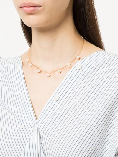 Shop Natasha Schweitzer Lulu Choker In Metallic