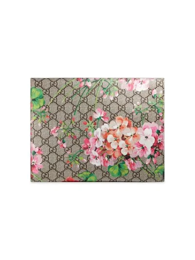 Shop Gucci Gg Blooms Large Cosmetic Case In Neutrals