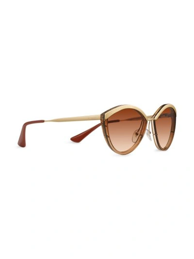 Shop Prada Eyewear  Cinéma Eyewear Sunglasses - Neutrals